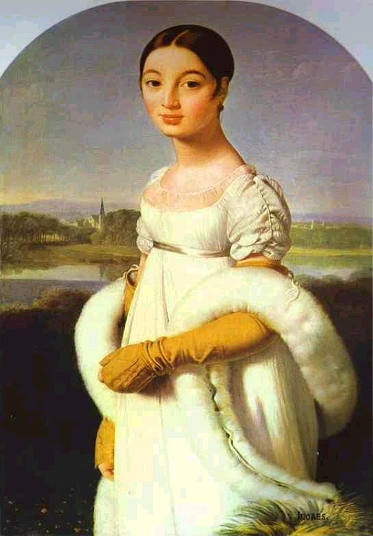 Portrait of Mademoiselle Riviere.